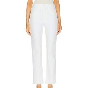 Mother Jeans Rider High Waisted Ankle White Denim Fairest of Them All 27